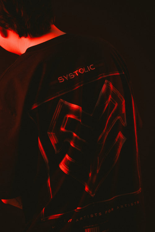 SYSTOLIC Oversize Tee - Schranz & Hard Techno