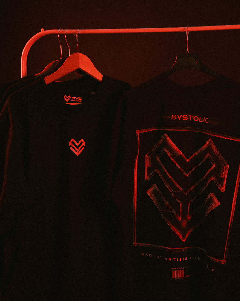 SYSTOLIC Oversize Tee - Schranz & Hard Techno
